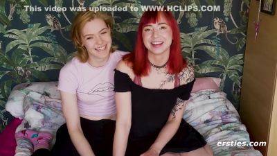 Sexy Lesbian Friends Enjoy Intimate Moments Together - hclips.com