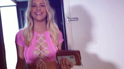 Busty Blonde - Stepmommy's sex toy becomes her stepson's: A busty blonde MILF with big boobs and tits - sexu.com