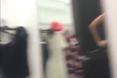 Blonde College Girl Sucks A Lucky Nerd In Changing Room - hclips.com
