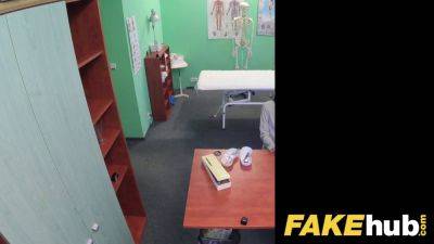 Francys Belle's tight Portuguese pussy stretched wide by fake hospital doctor's thick cock - sexu.com - Czech Republic - Portugal