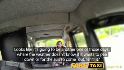 Anna Darling and Ruby temptations deepthroat and rough dogging in fake taxi - sexu.com - Britain
