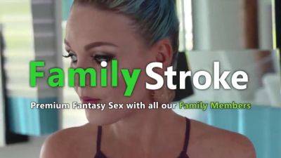 Familystroke.net: Adorable teen gets naughty with taboo pussyfucking and deepthroating - sexu.com