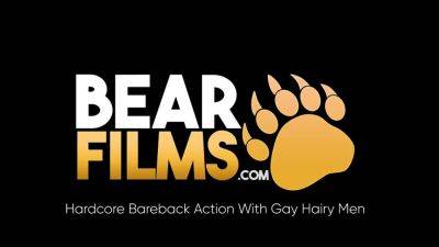 BEARFILMS Fat Bear Gabe Duval Shared In Outdoor Foursome - drtuber.com