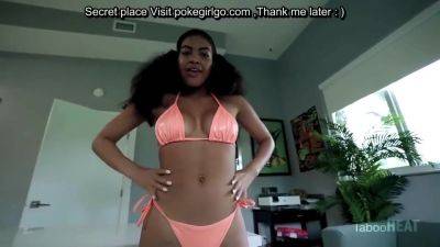 Beautiful Ebony Stepdaughter Nailed By Her Stepdad - upornia.com