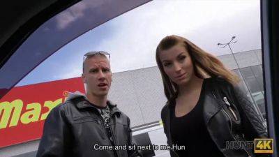 Hunter seduces blonde at mall & fucks her in POV reality video - sexu.com - Czech Republic