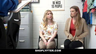 Ashley Lane caught shoplifting by guard & pounded hard by big cock - sexu.com