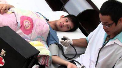 Asian twink patient barebacked by doctor - drtuber.com