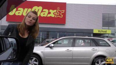 Hot Czech teen picked up by her BF at shopping mall for POV reality sex - sexu.com - Czech Republic
