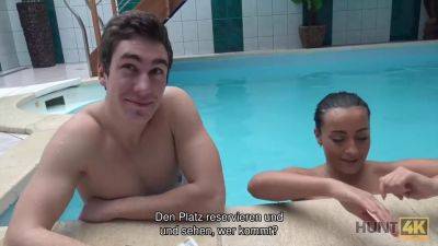 Czech teen Hahnrei goes wild with a hung dude in stunning reality clip - sexu.com - Czech Republic