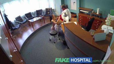 Watch this patient with small tits and a hunger for cock get off on fakehospital POV check-ups - sexu.com