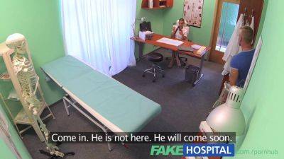 Mea Melone's hot role play at the fakehospital clinic ends with a messy facial - sexu.com - Czech Republic