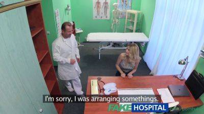 Sydney Cole - George Uhl - Karina Grand & Sydney Cole share a tight pussy & get double-stuffed by doctors - sexu.com