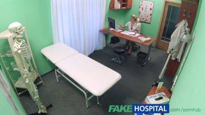 Naughty nurse gets her pussy pounded by a naughty patient in a fakehospital reality roleplay - sexu.com