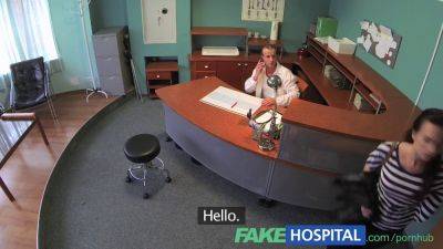 Hot Czech babe gets her backache solved by fakehospital doc with a sack full of cum - sexu.com - Czech Republic