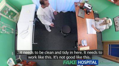 George Uhl - Sexy nurse with natural tits gets creampied by doctor in fakehospital roleplay - sexu.com