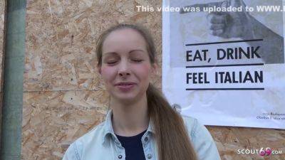 German Scout In Cute Teen Kinuski Talk To Real Leg Shaking Orgasm Casting - hclips.com - Germany