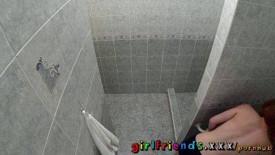 Two Czech babes get wet and wild in the shower with pussy licking, kissing, and oral sex - sexu.com - Czech Republic
