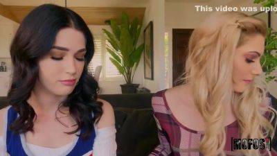 Evelyn Claire - Evelyn Claire And Nella Jones In Flat-chested College Girls Try Lesbian Sex - upornia