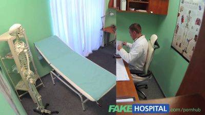 Anastasia Bell Evans gets a secret treatment from her fakedoctor in a fake hospital - sexu.com - Czech Republic