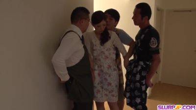 Amateur Japanese Group Sex With Rina P1 - videomanysex.com - Japan
