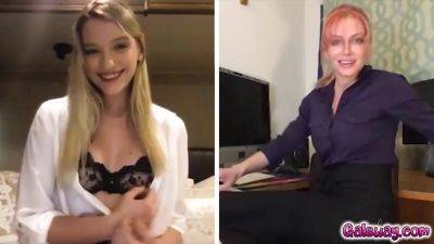 Kenna Show Off Her Pussy In Front Of Computer - hclips.com