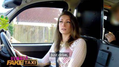 Ava Austen - Ava austen gets her ass drilled in a hot taxi ride - sexu.com - Britain