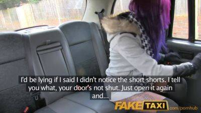 Alexxa Vice gets her tight asshole drilled in a fake taxi ride - sexu.com - Britain