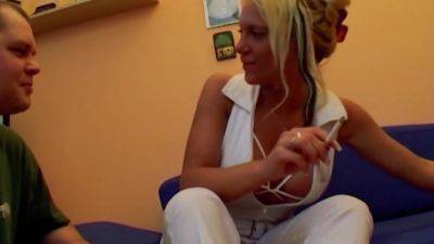 Round Ass German Slut Gets Her Mouth Filled By A Bbc - upornia.com - Germany