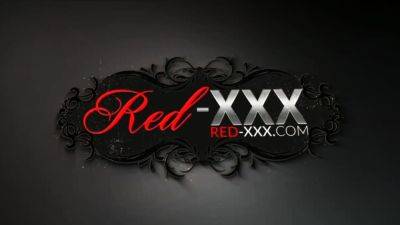 Red XXX - Busty British redhead Red XXX is dressed to thrill - drtuber.com - Britain