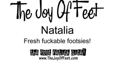 Natalia Forrest - thejoyoffeet natalia forrest fresh fuckable footsies - drtuber.com
