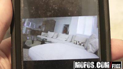 Candice Ferguson and Brick Danger's hot housekeeper Kirsten Lee gets off on mofos' homemade POV video - sexu.com