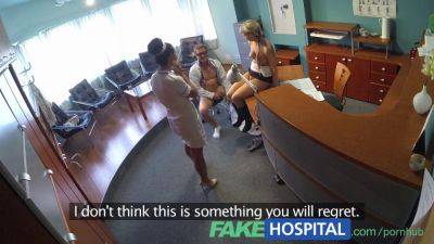 Czech nurse joins doctors in hot POV threesome with patient - sexu.com - Czech Republic