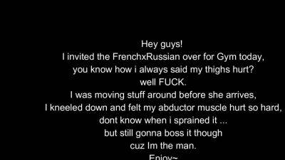 Sinfuldeeds French Russian Gym Sex Video Leaked - drtuber.com - France - Russia