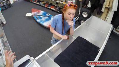 Tight Hottie Pawns Her Pussy And Fucked At The Pawnshop - upornia.com