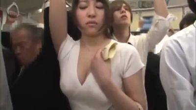 05992 Colossal breasts female molester - hclips.com - Japan