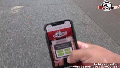 German natural teen next door try real public blind date - hotmovs.com - Germany