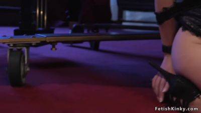 Derrick Pierce - Derrick Pierce In Hot Blonde Pianist Submits In Anal Bondage - videomanysex.com