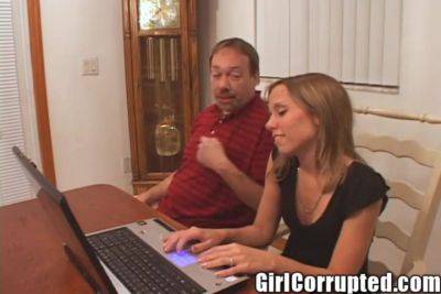 Tiny Tit Cock Eyed Good Girl Amber Fucked By Dick On Laptop Table Semen In Mouth - upornia.com