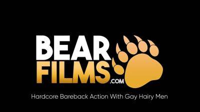 BEARFILMS Hairy Bear Chase McCloud Barebacks Stud Alan Spot - drtuber.com