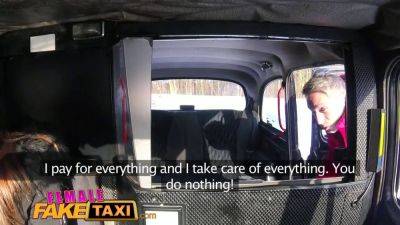 Lucky Lutro gets even with taxi driver by sucking and fucking his big cock in HD - sexu.com
