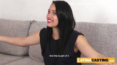 Lia Ponce In Horny Latina Pornstar First Ever Casting Ass Licking - hclips.com
