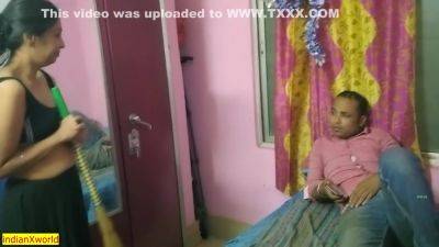 Don't Know - Cheating Husband Kamwali Ko Chodai! Wife - hotmovs.com - India