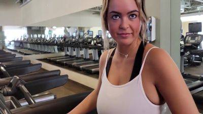 Alexis Kay - Big Tits Gets Picked Up In The Gym And Creampied 7 Min - hotmovs.com