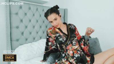 Gia Baker - Gia Baker In Geisha Cosplay Riding With My Horny Pussy - hclips.com