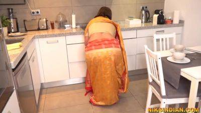 Big Ass Indian Aunty Fucked by Her Nephew - hotmovs.com - India