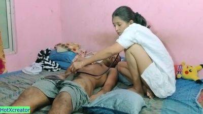 Sexy Doctor Checking His Big Penis!! Hot Hindi Sex - desi-porntube.com - India