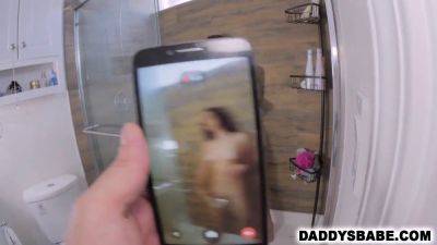 Stepdaughter gets naughty in the shower and fucks like a pro - sexu.com