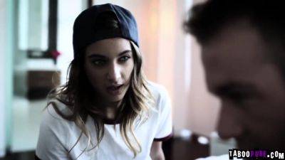 Uma Jolie - Uma Jolie In Sucking Her Stepbros Man Meat Giving Him A Sl - videomanysex.com