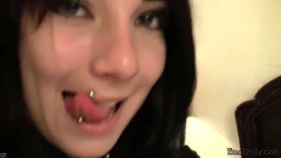 Emo Teen Chick Touching Her Pussy Solo - upornia.com