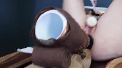 Ass plugged BDSM sub girl Jessica Kay - hotmovs.com